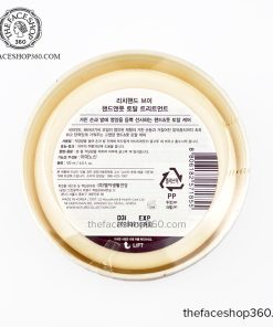 Thông tin Kem dưỡng da tay và chân cấp ẩm chuyên sâu Rich Hand V Hand & Foot Total Treatment The Face Shop 110ml