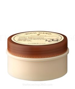 Kem dưỡng da tay và chân cấp ẩm chuyên sâu Rich Hand V Hand & Foot Total Treatment The Face Shop 110ml