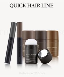 Mascara che phủ tóc bạc chống nước lâu trôi Quick Hair Waterproof Mascara The Face Shop