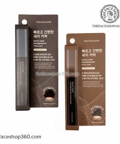 Mascara che phủ tóc bạc chống nước lâu trôi Quick Hair Waterproof Mascara The Face Shop