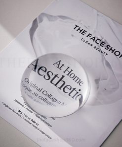 Mặt nạ thuần chay Collagen nguyên chất cải thiện đàn hồi da At Home Aesthetics Original Collagen Mask The Face Shop