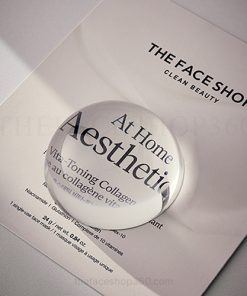 Mặt nạ thuần chay Collagen nguyên chất dưỡng da trắng sáng At Home Aesthetics Vita-Toning Collagen Mask The Face Shop