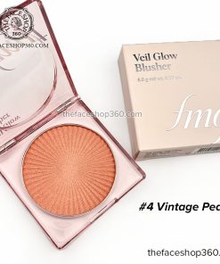 Màu 04 - Phấn Má Hồng Veil Glow Blusher fgmt The Face Shop
