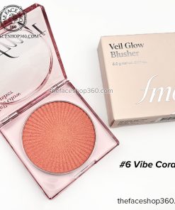Màu 06 - Phấn Má Hồng Veil Glow Blusher fgmt The Face Shop