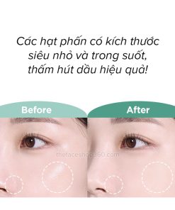 Phấn phủ bột trong suốt kiềm dầu Oil Clear Blotting Loose Powder fgmt The Face Shop