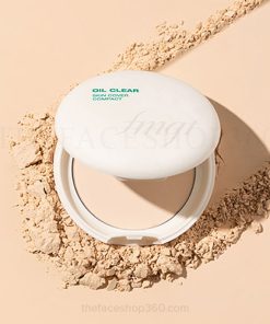 Phấn phủ nén kiềm dầu Oil Clear Skin Cover Compact The Face Shop
