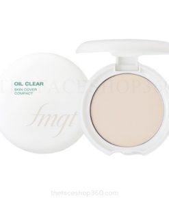 Phấn phủ nén kiềm dầu Oil Clear Skin Cover Compact The Face Shop