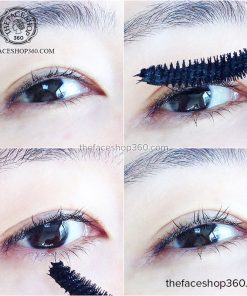 Review Masacara thuần chay dài và cong mi đẹp tự nhiên Maxx Eye Vegan Mascara fgmt The Face Shop