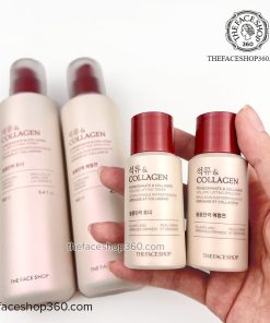Set dưỡng săn mịn da và chống lão hóa Lựu Pomegranate Collagen Skincare Set The Face Shop