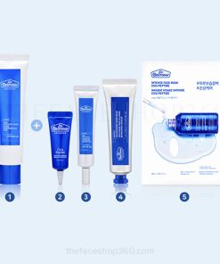 Set kem dưỡng phục hồi da nhạy cảm Dr. Belmeur Advanced Cica Recovery Cream Full Package (5SP)