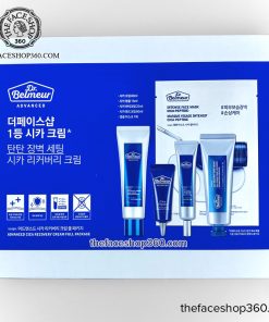 Set kem dưỡng phục hồi da nhạy cảm Dr. Belmeur Advanced Cica Recovery Cream Full Package (5SP)