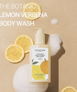 Sữa Tắm dưỡng ẩm trắng da The Botanic Lemon Verbena Body Wash 350ml The Face Shop