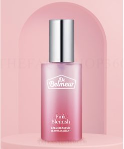 Tinh chất sáng hồng mờ thâm làm dịu da nhạy cảm Dr. Belmeur Pink Blemish Calming Serum 50ml The Face Shop