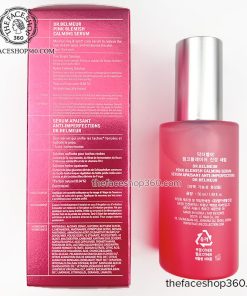 Thông tin Tinh chất sáng hồng mờ thâm làm dịu da nhạy cảm Dr. Belmeur Pink Blemish Calming Serum 50ml The Face Shop
