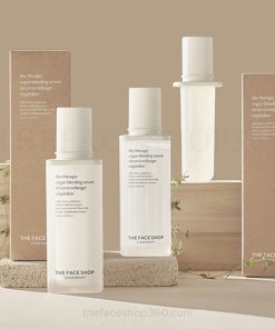 Tinh chất thuần chay chống lão hóa The Therapy Vegan Blending Serum 50ml The Face Shop