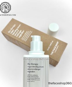 Tinh chất thuần chay chống lão hóa The Therapy Vegan Blending Serum 50ml The Face Shop