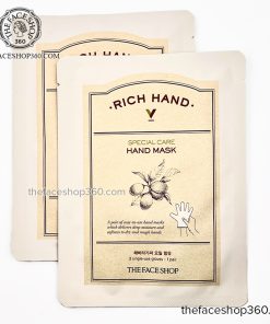 Mặt nạ chăm sóc da tay Rich Hand V Special Care Hand Mask The Face Shop