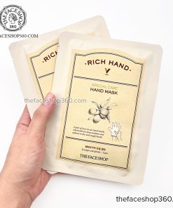Mặt nạ chăm sóc da tay Rich Hand V Special Care Hand Mask The Face Shop