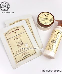 Mặt nạ chăm sóc da tay Rich Hand V Special Care Hand Mask The Face Shop