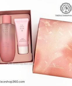 Set nước thần dưỡng da trắng hồng Đông Y Yehwadam Young Camellia First Serum Special Set (2SP)