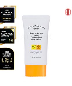 Kem chống nắng toàn diện ngăn bụi mịn Natural Sun Eco Super Active Sun Cream SPF50+ PA++++