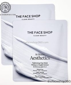 Mặt nạ đất sét se khít lỗ chân lông At Home Aesthetics Tightening Clay Mask The Face Shop