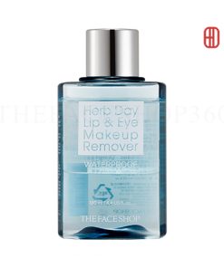 Tẩy trang mắt môi Herb Day Makeup Remover For Lip & Eye (130ml) The Face Shop