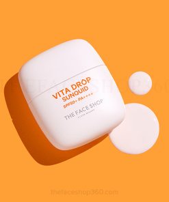 Sữa chống nắng mỏng nhẹ Vita Drop Sunquid SPF50+ PA++++ The Face Shop 50ml