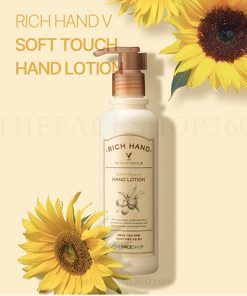 Kem dưỡng da tay cấp ẩm mềm mịn Rich Hand V Soft Touch Hand Lotion The Face Shop
