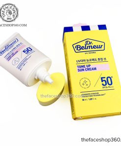 Kem chống nắng nâng tone cho da mụn Dr. Belmeur Tone Up Sun Cream SPF50 PA++++ 50ml The Face Shop